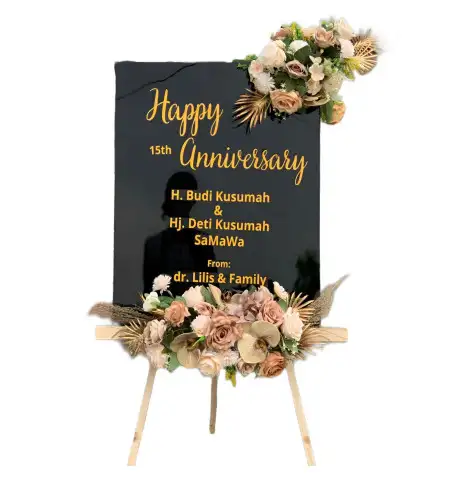 Papan Bunga Akrilik Siberut Barat